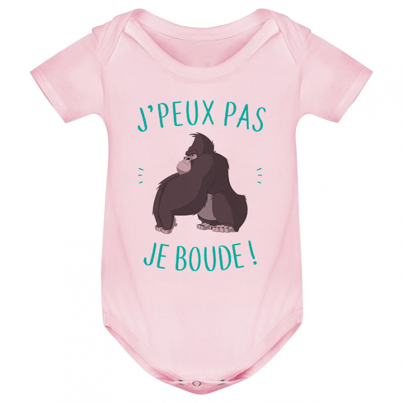 Body bébé J'peux pas je boude Body bébé J'peux pas je boude