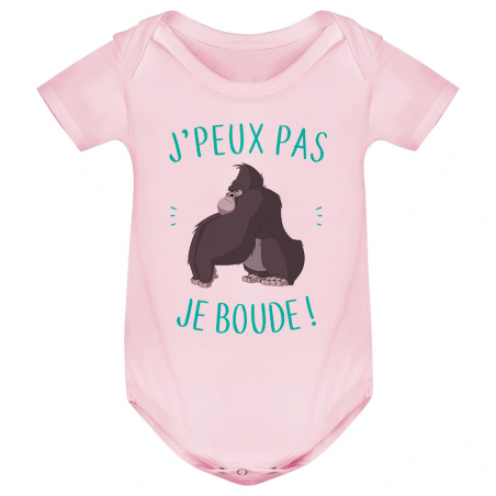 Body bébé J'peux pas je boude