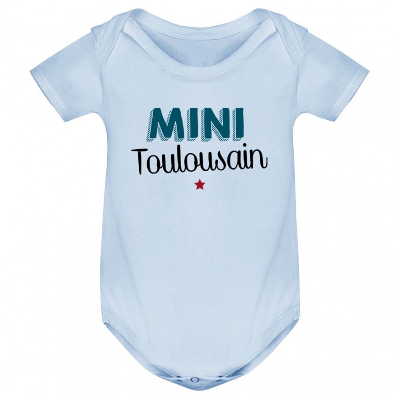 Body bébé Mini Toulousain Body bébé Mini Toulousain