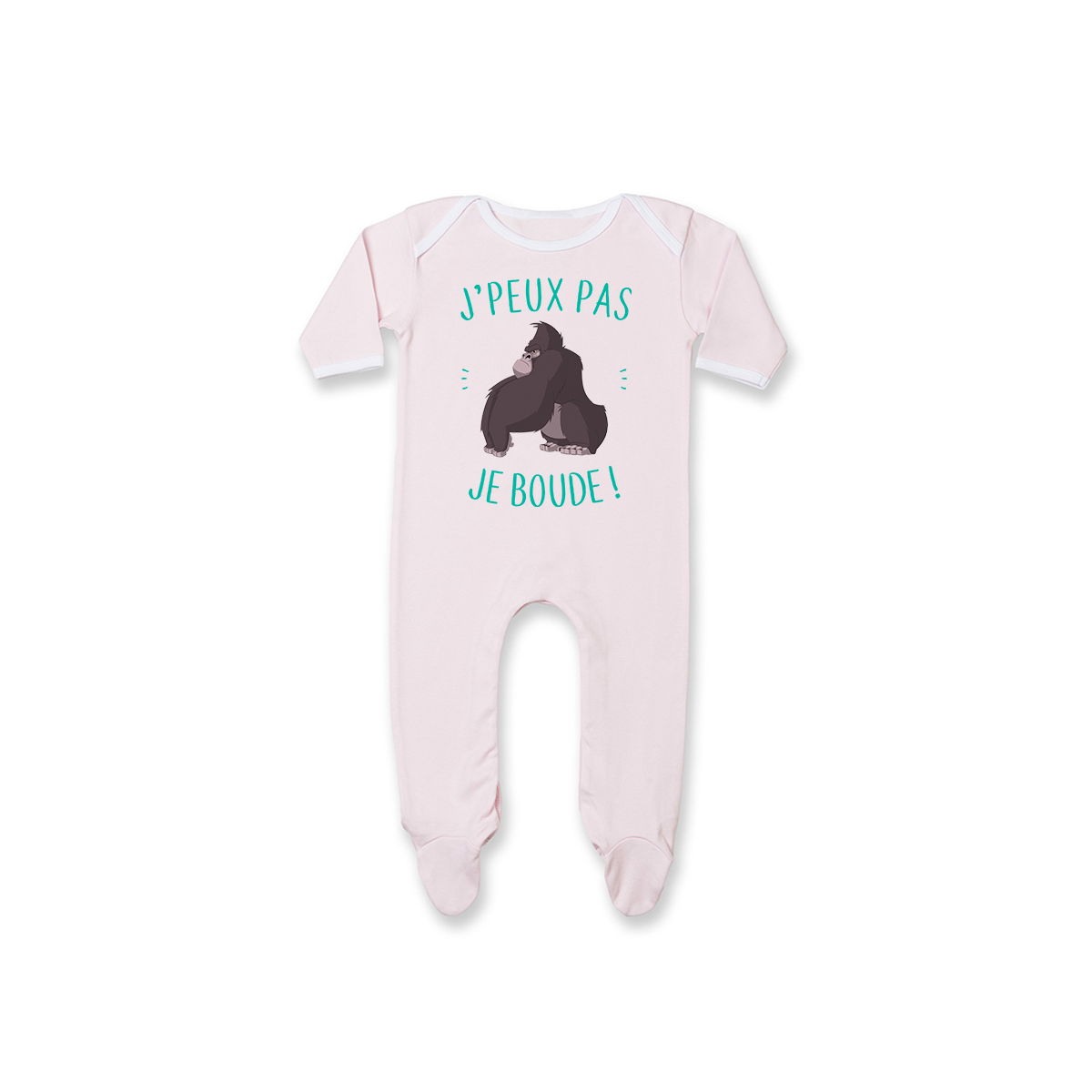 Pyjama bébé J'peux pas je boude