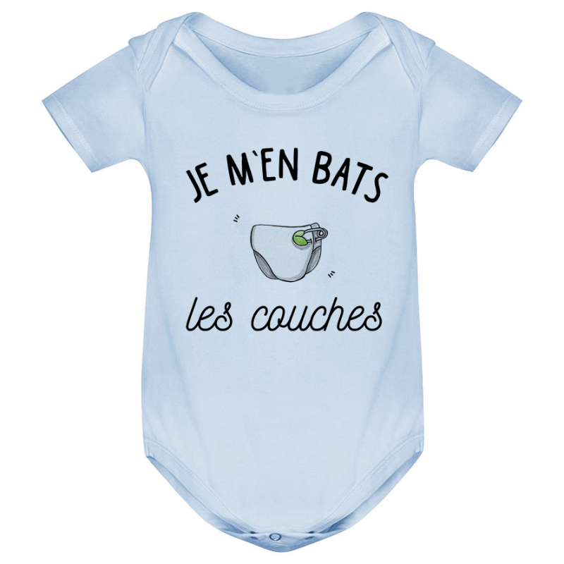 Body bébé J'men bats les couches Body bébé J'men bats les couches
