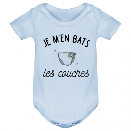 Body bébé J'men bats les couches