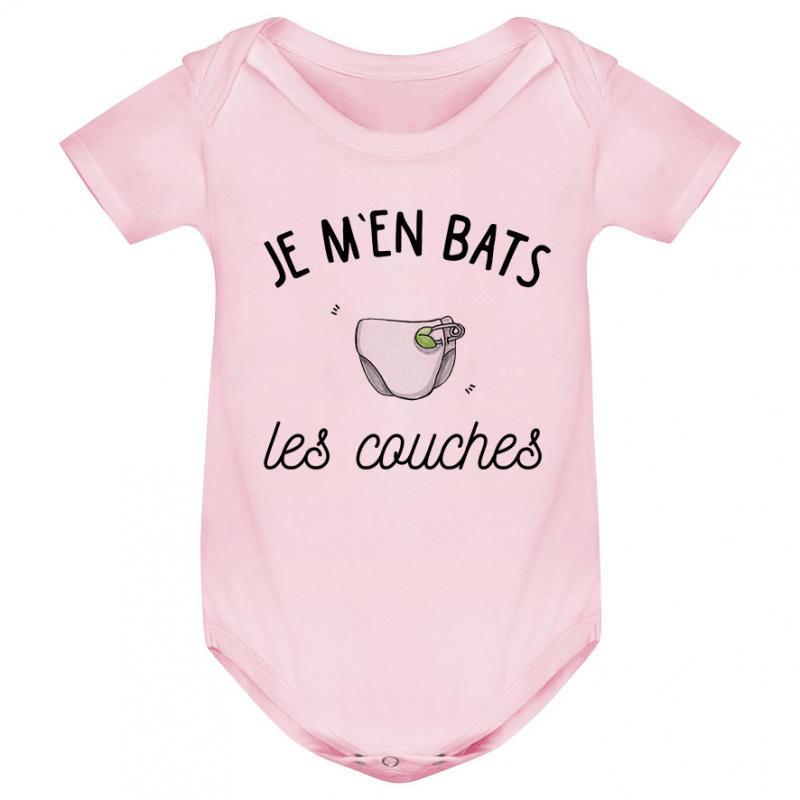 Body bébé J'men bats les couches