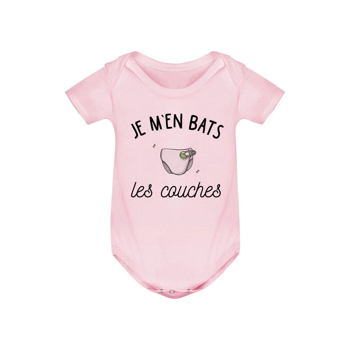 Body bébé J'men bats les couches