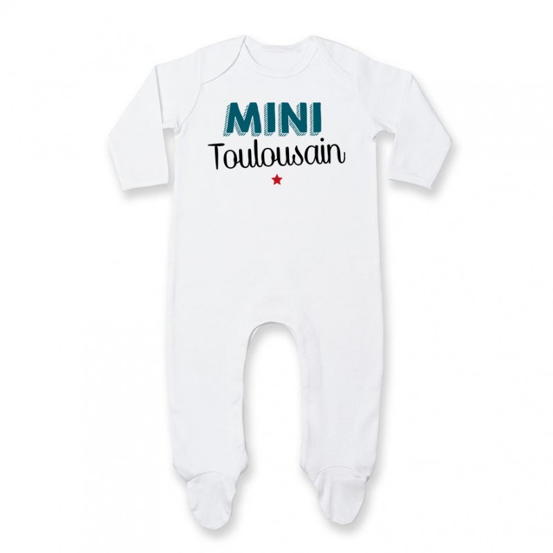 Pyjama bébé Mini Toulousain Pyjama bébé Mini Toulousain