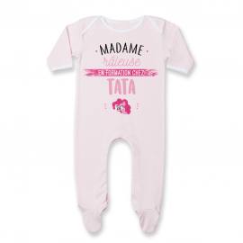 Pyjama bébé Madame râleuse - Tata