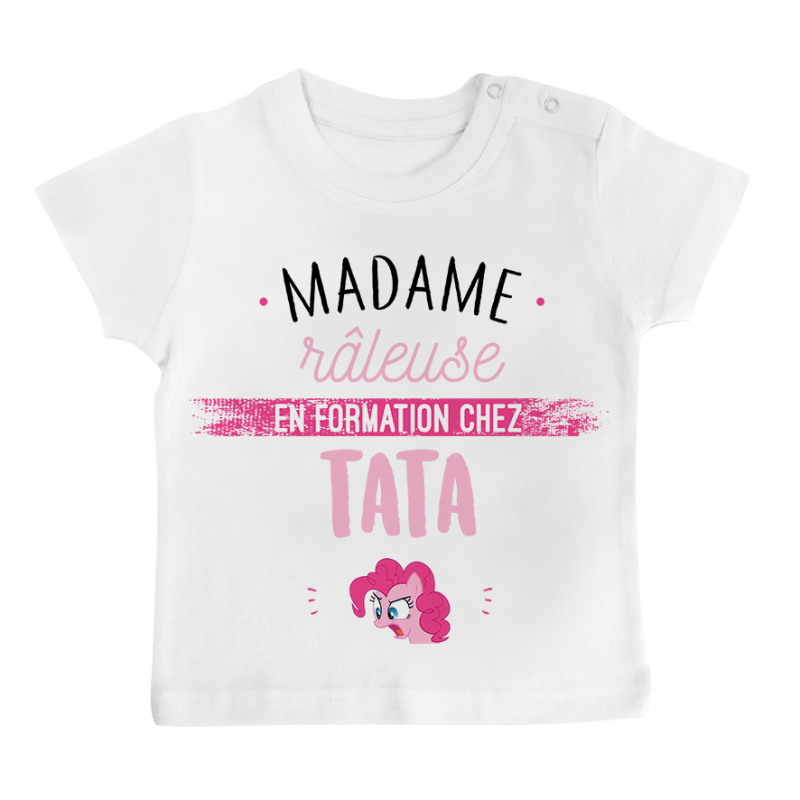 T-shirt bébé Madame râleuse - Tata