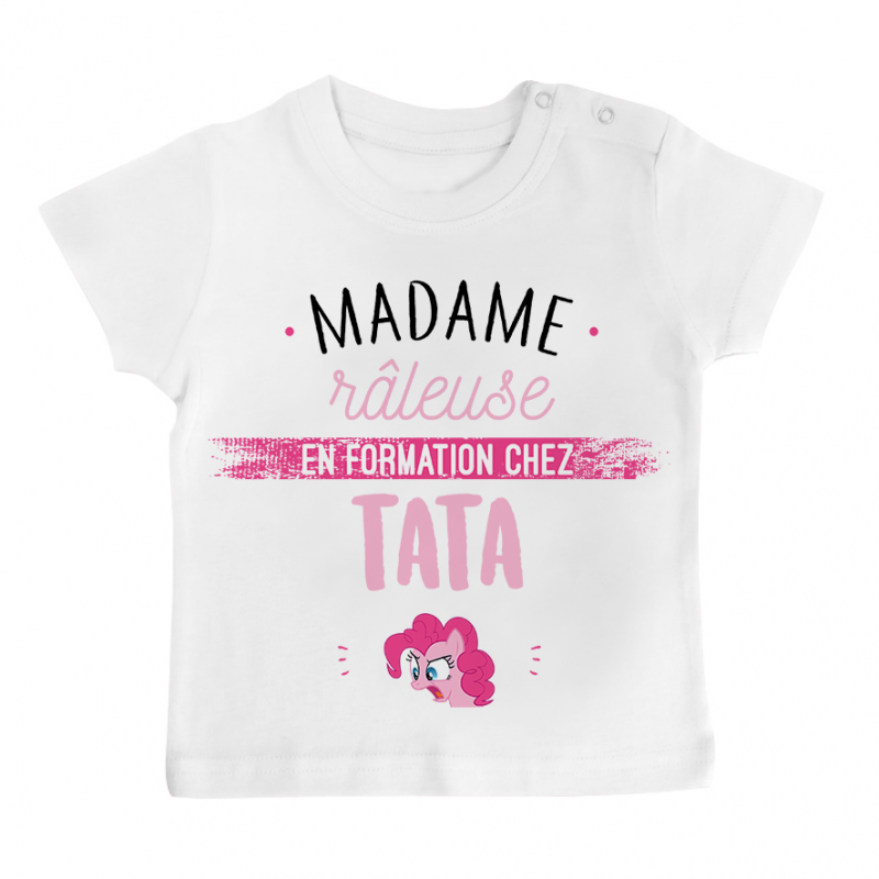 T-shirt bébé Madame râleuse - Tata T-shirt bébé Madame râleuse - Tata