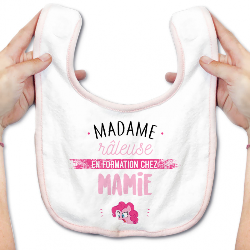 Bavoir bébé Madame râleuse - Mamie Bavoir bébé Madame râleuse - Mamie