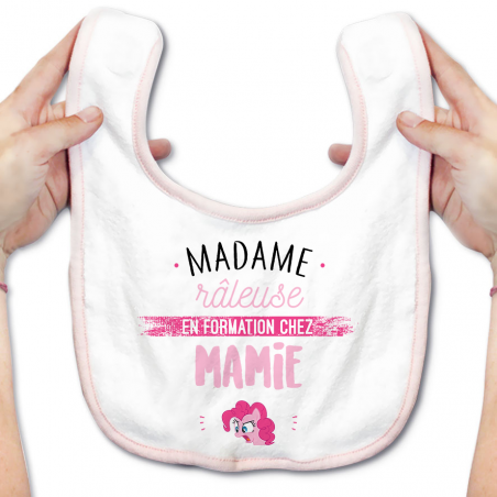 Bavoir bébé Madame râleuse - Mamie
