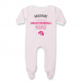Pyjama bébé Madame râleuse - Mamie