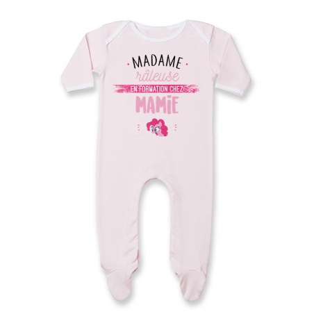 Pyjama bébé Madame râleuse - Mamie