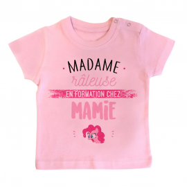 T-shirt bébé Madame râleuse - Mamie