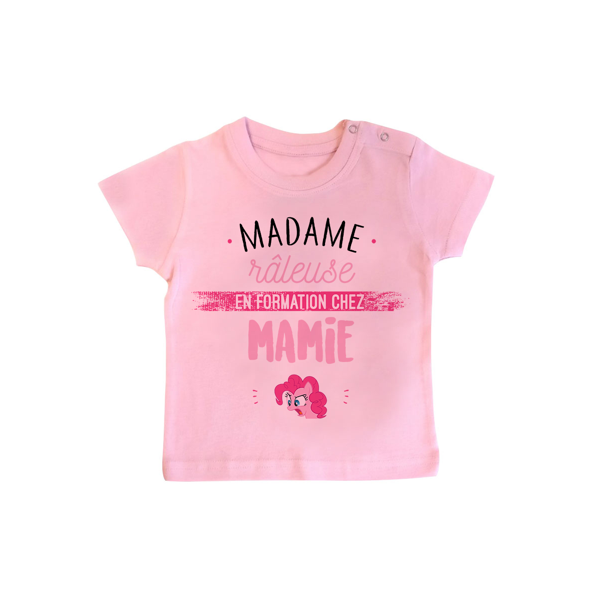T-shirt bébé Madame râleuse - Mamie