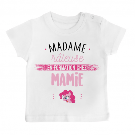 T-shirt bébé Madame râleuse - Mamie