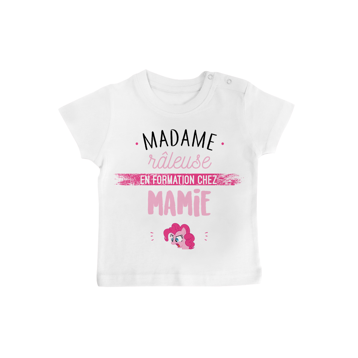 T-shirt bébé Madame râleuse - Mamie