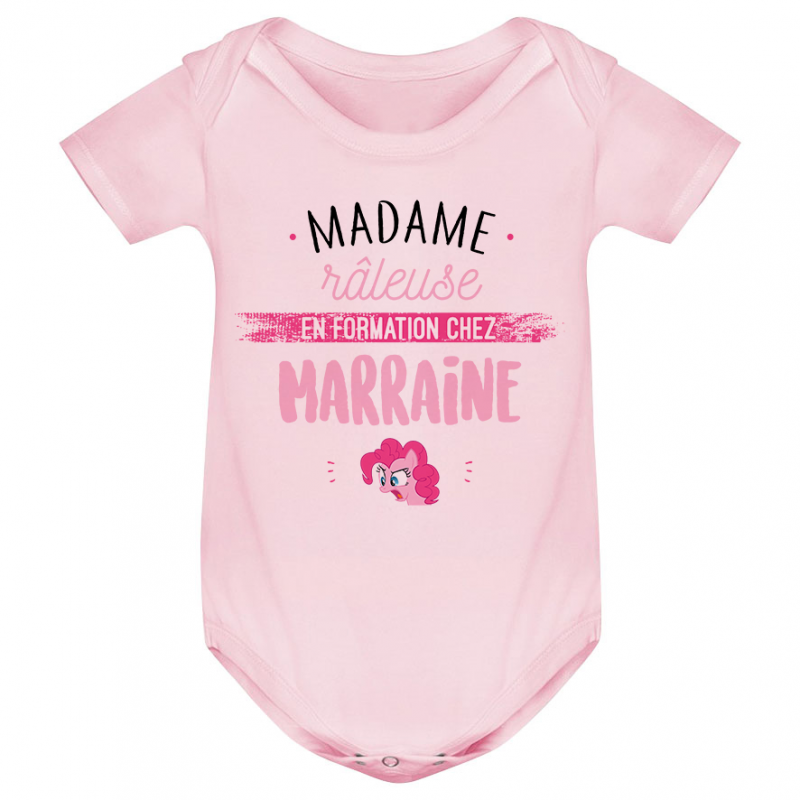 Body bébé Madame râleuse - Marraine