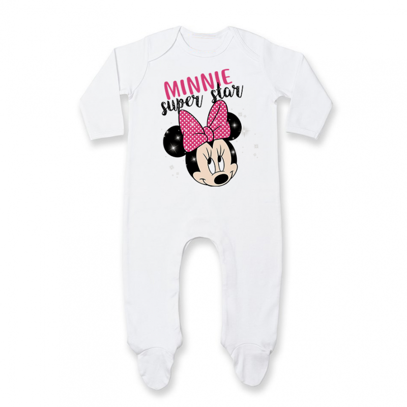 Pyjama bébé Minnie Super Star