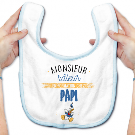 Bavoir bébé Monsieur râleur - Papy