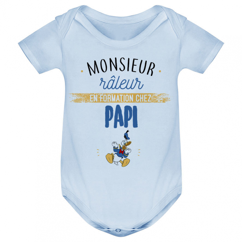 Body bébé Monsieur râleur - Papy Body bébé Monsieur râleur - Papy