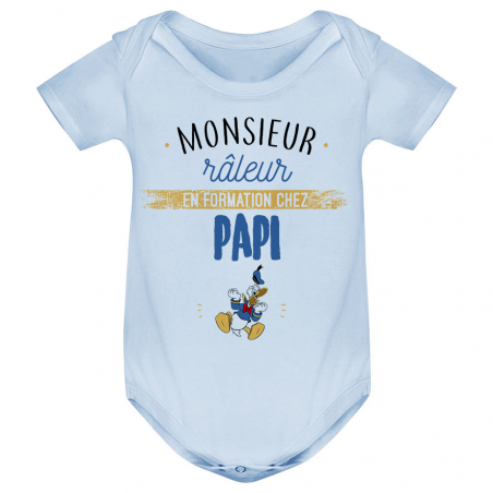 Body bébé Monsieur râleur - Papy