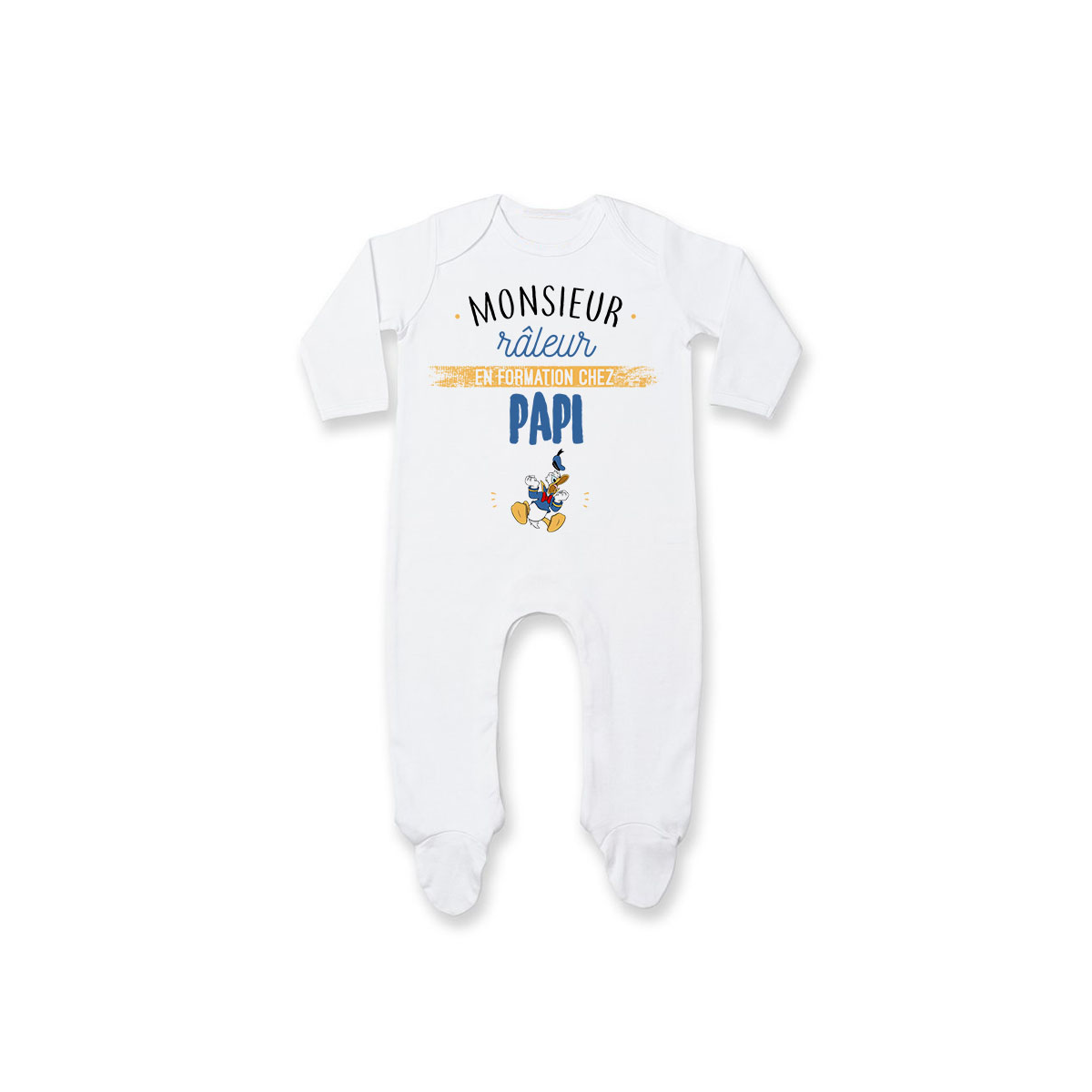 Pyjama bébé Monsieur râleur - Papy