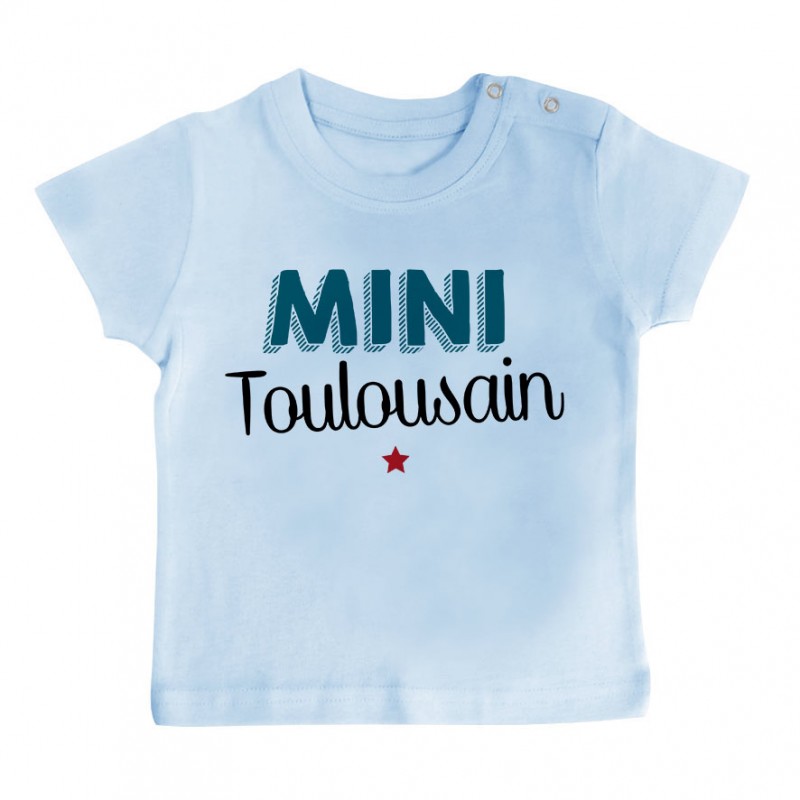 T-Shirt bébé Mini Toulousain T-Shirt bébé Mini Toulousain