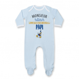 Pyjama bébé Monsieur râleur - Papy