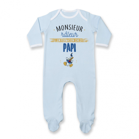 Pyjama bébé Monsieur râleur - Papy