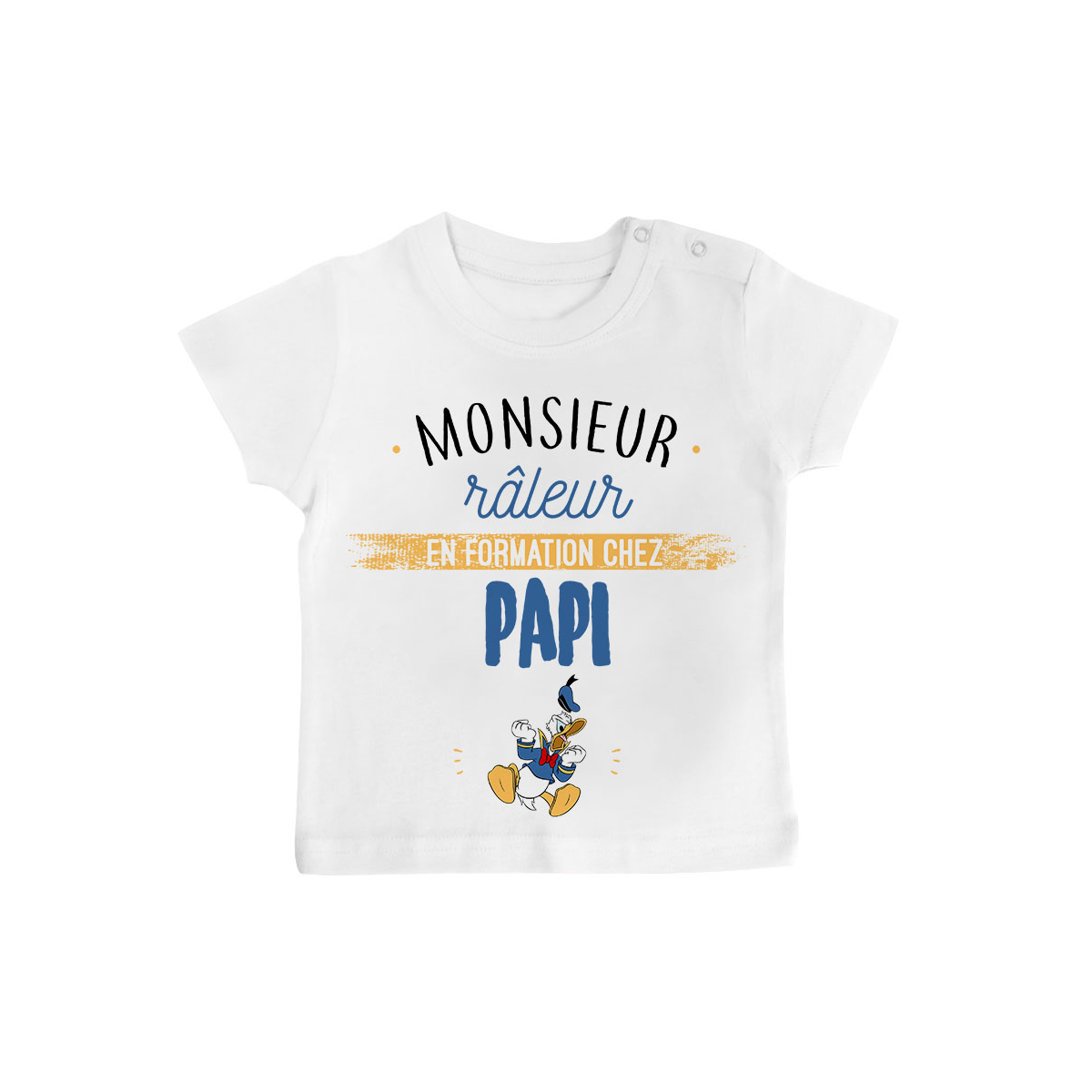 T-shirt bébé Monsieur râleur - Papy