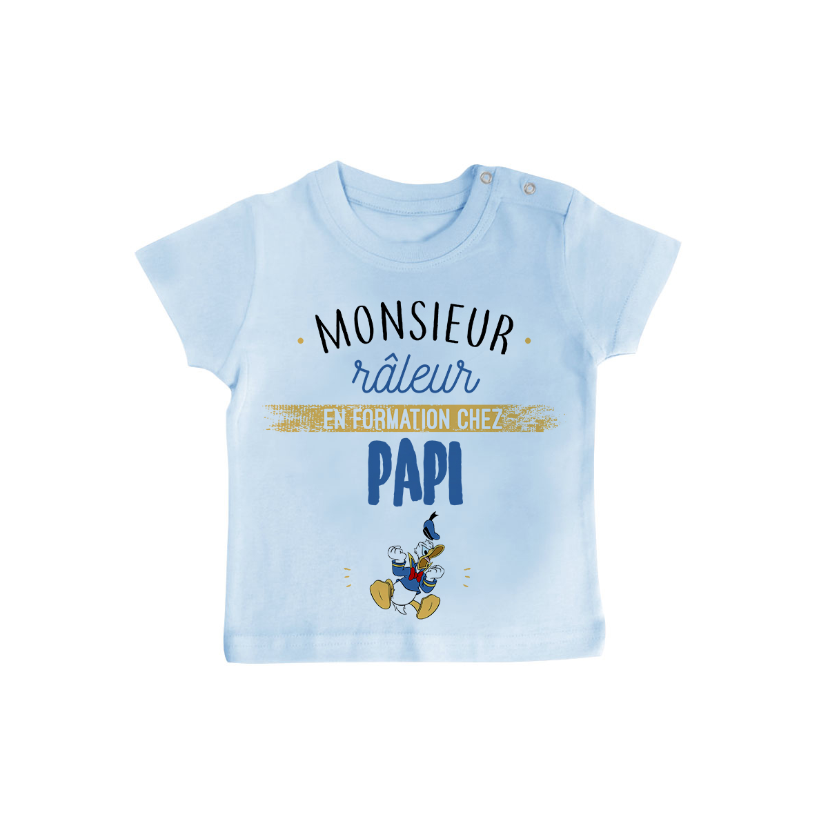 T-shirt bébé Monsieur râleur - Papy
