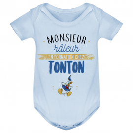 Body bébé Monsieur râleur - Tonton