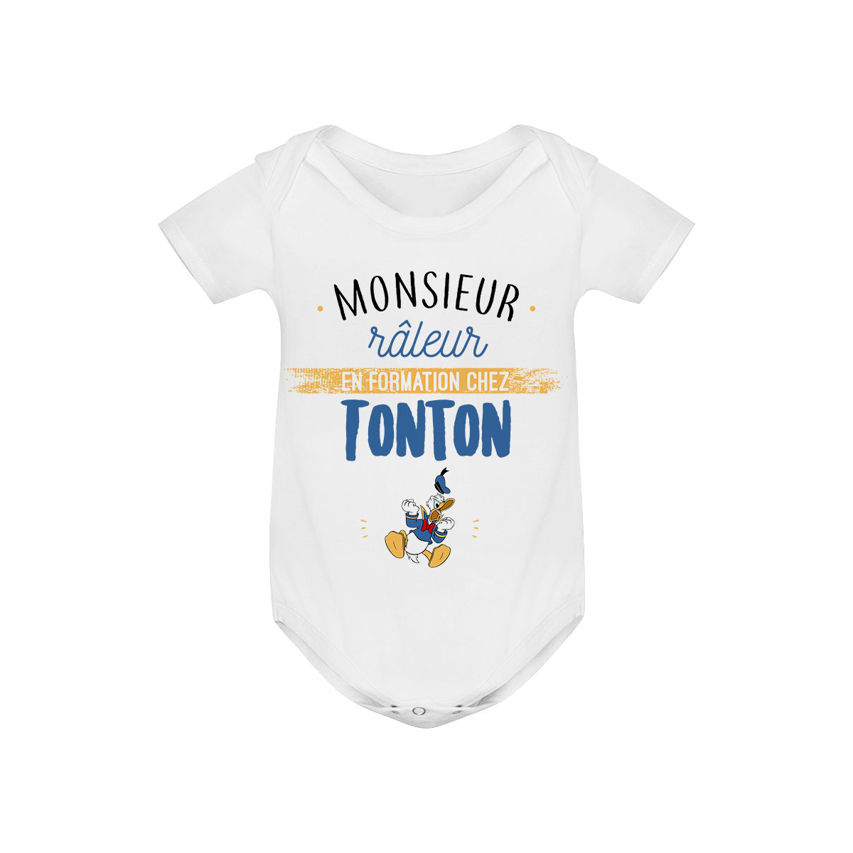 Body bébé Monsieur râleur - Tonton