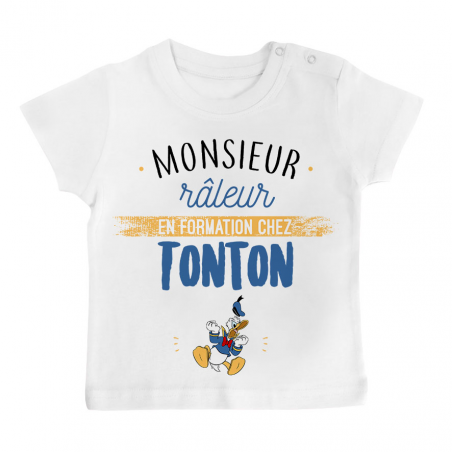 T-shirt bébé Monsieur râleur - Tonton