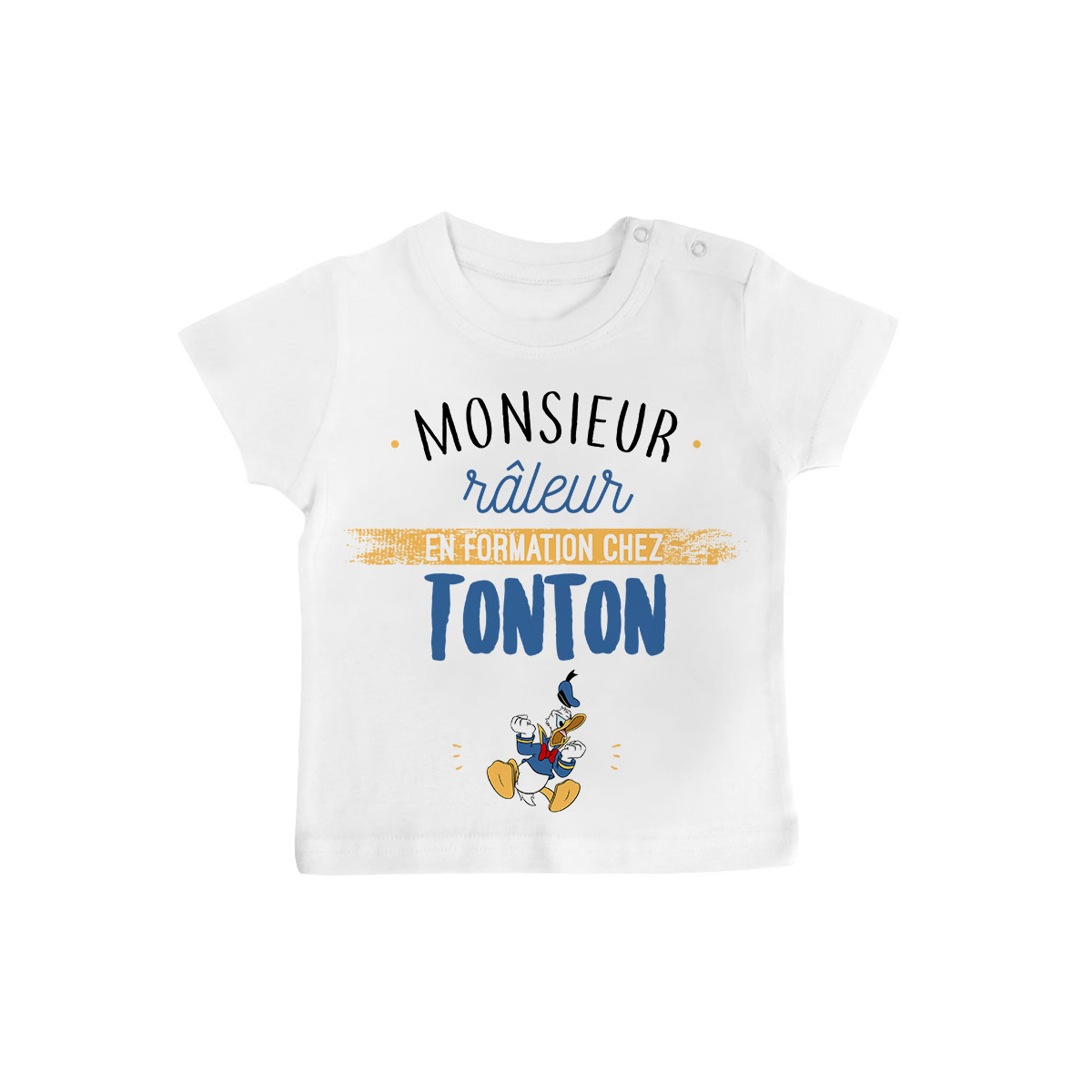 T-shirt bébé Monsieur râleur - Tonton