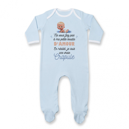 Pyjama bébé Une vraie crapule