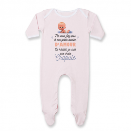 Pyjama bébé Une vraie crapule