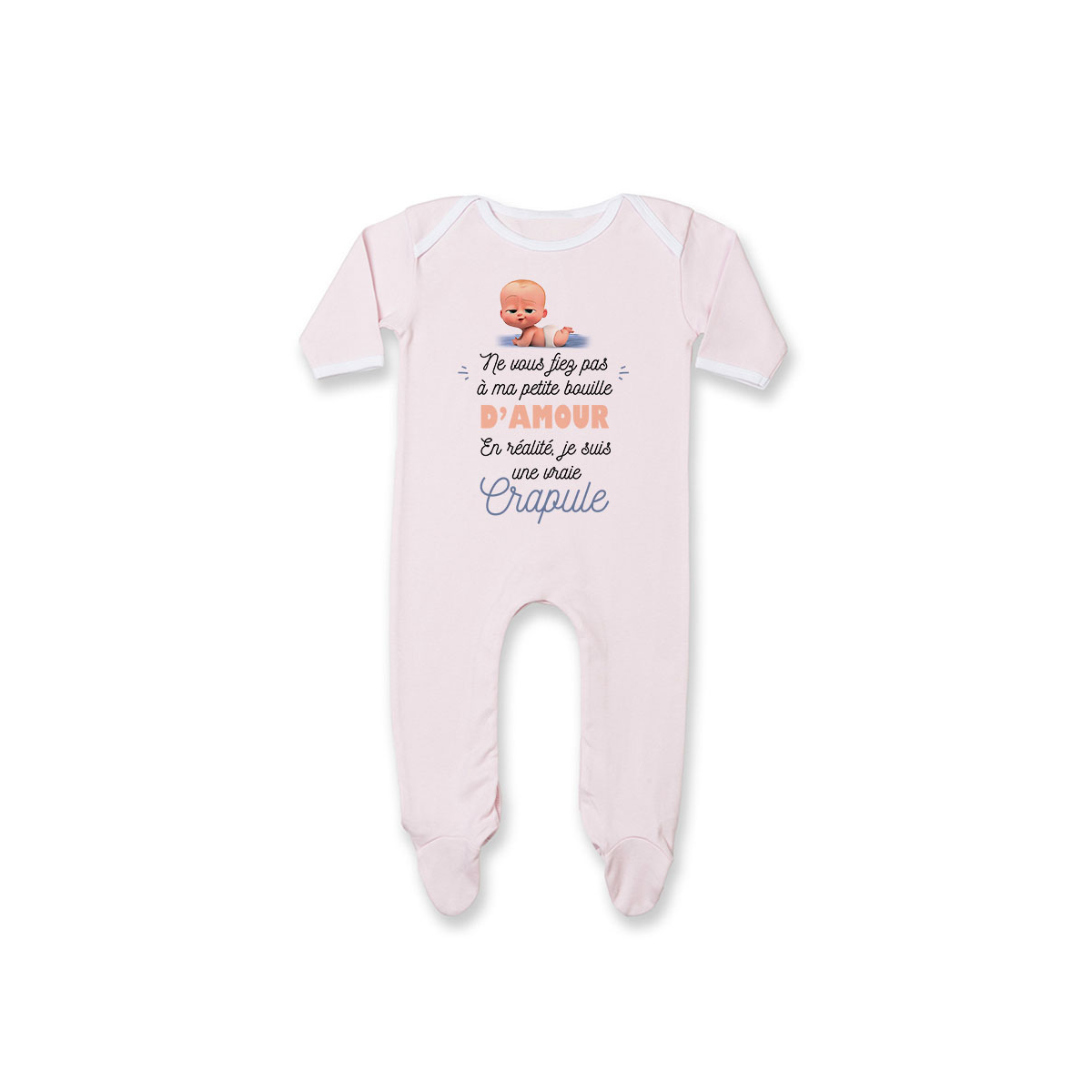 Pyjama bébé Une vraie crapule