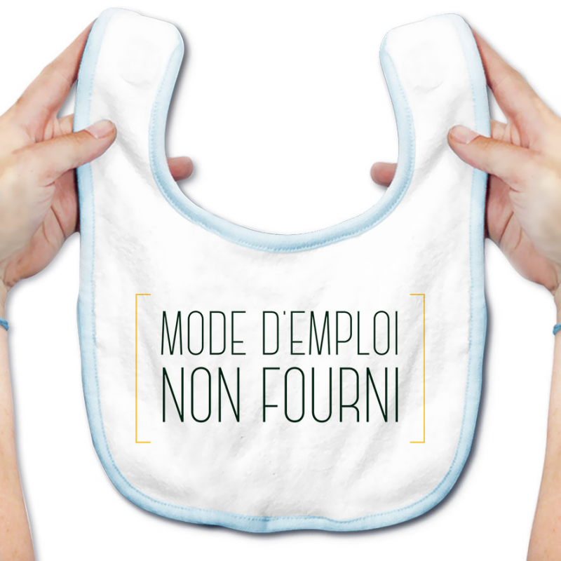 Bavoir bébé Mode d'emploi non fourni Bavoir bébé Mode d'emploi non fourni
