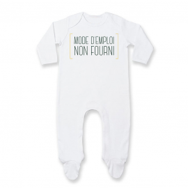 Pyjama bébé Mode d'emploi non fourni