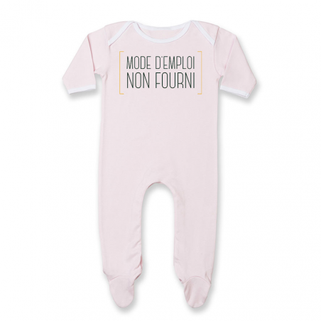 Pyjama bébé Mode d'emploi non fourni