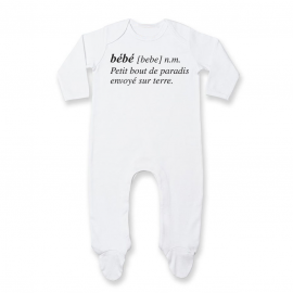 Pyjama bébé Bébé définition