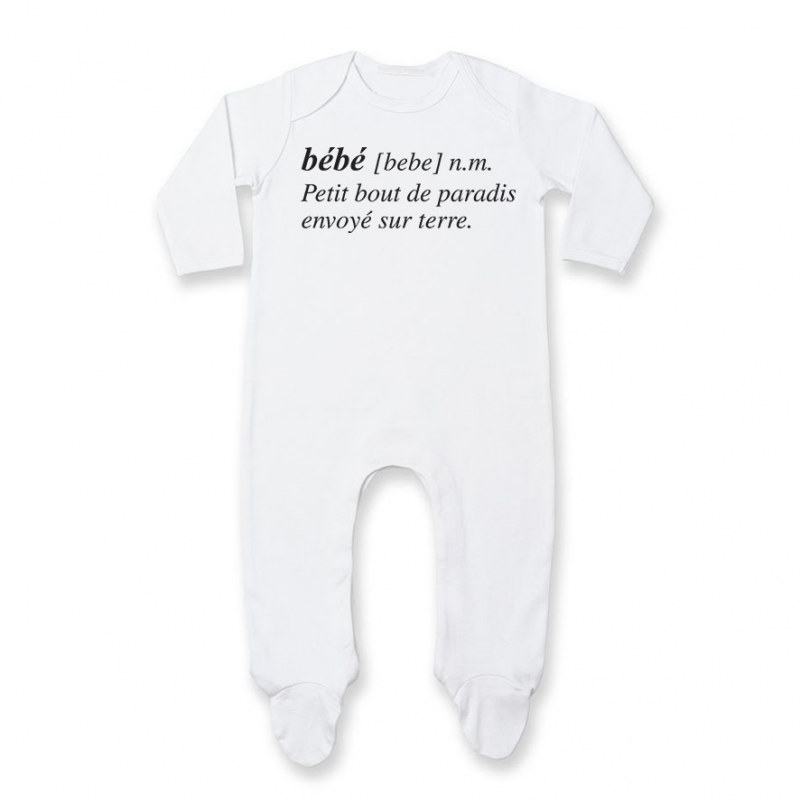 Pyjama bébé Bébé définition
