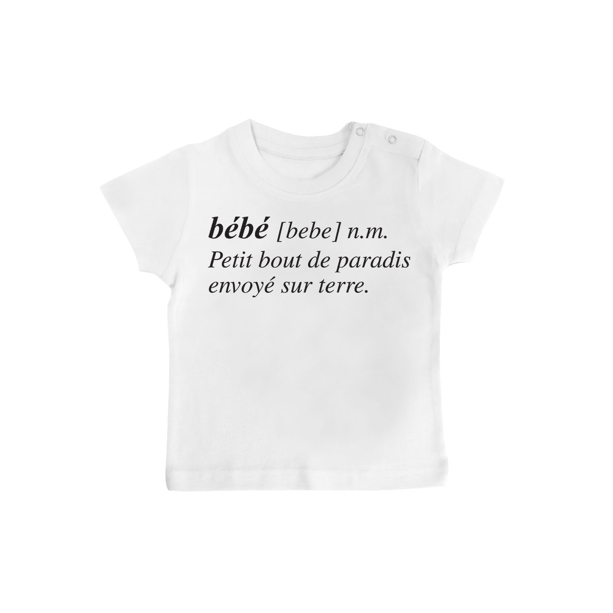 T-shirt bébé Bébé définition