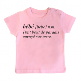 T-shirt bébé Bébé définition