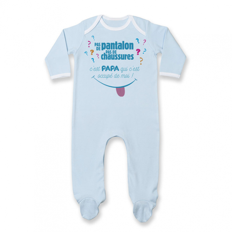 Pyjama bébé Pas de pantalon Pyjama bébé Pas de pantalon