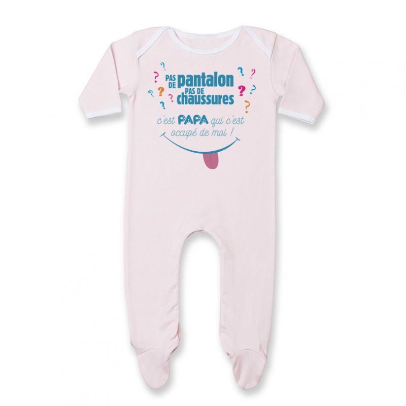 Pyjama bébé Pas de pantalon Pyjama bébé Pas de pantalon