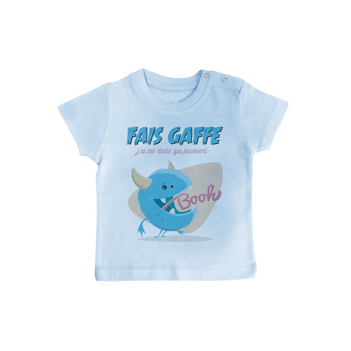 T-shirt bébé J'ai les dents qui poussent