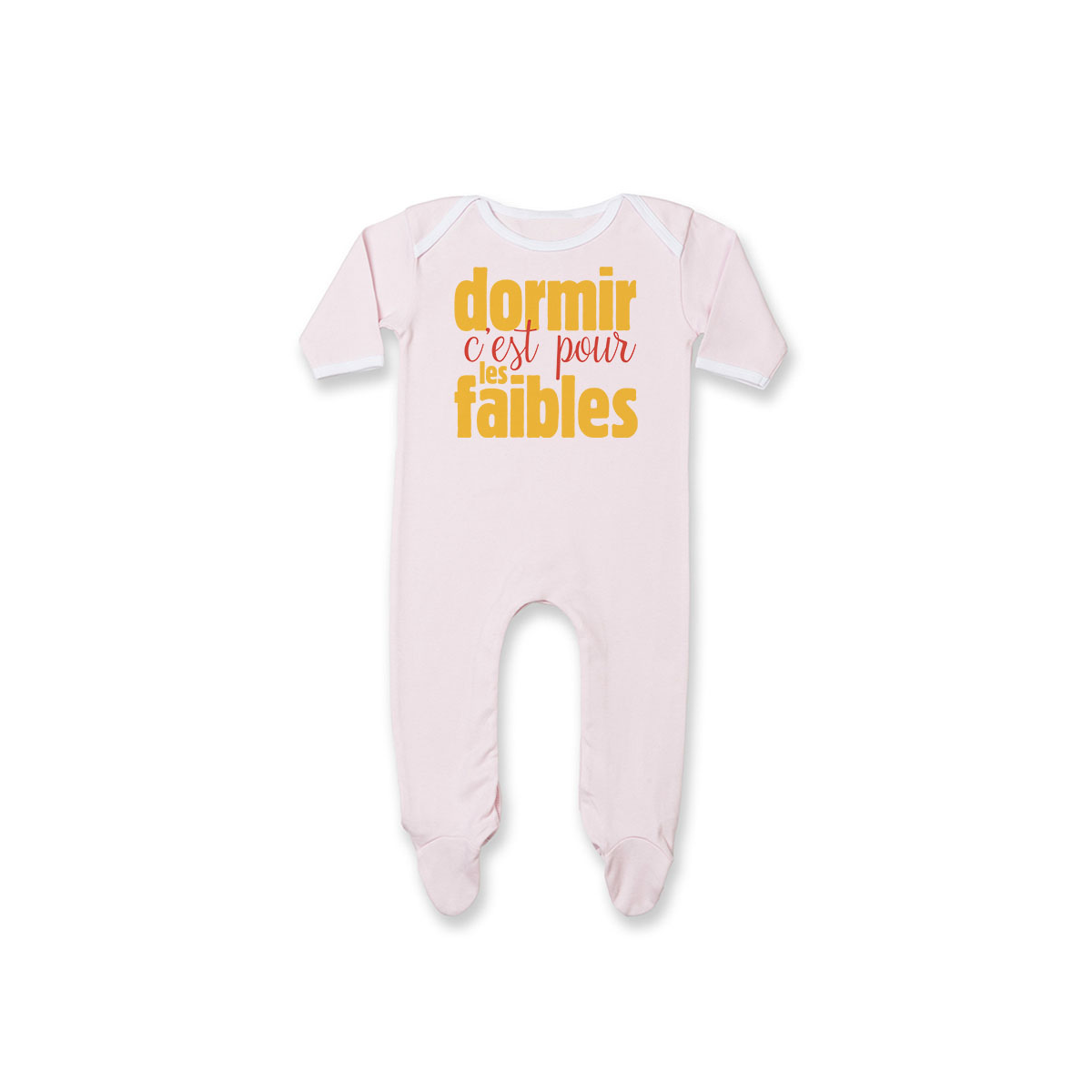 Pyjama bébé Dormir c'est pour les faibles