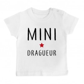 T-Shirt bébé Mini dragueur